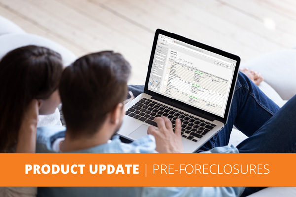 UPDATE | New Pre-foreclosure data